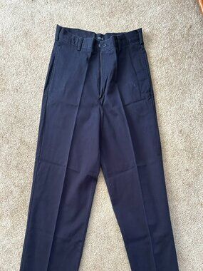 Men's IZOD 34x30 Navy Blue Dress Pants